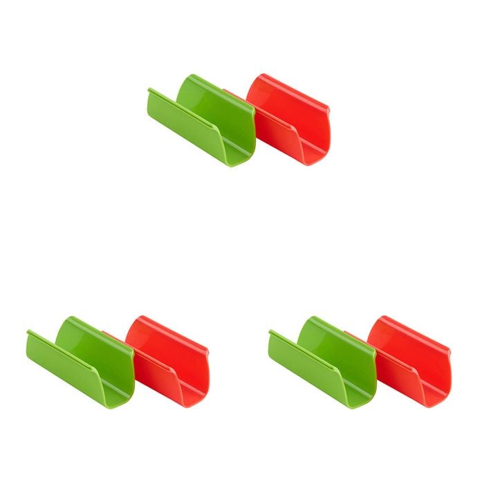 3x 4pc Appetito Coloured Taco Holder Home Kitchen Cooking Assorted