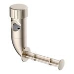 evekare 32mm Brushed Nickel Toilet Roll Holder With Rail Attachment