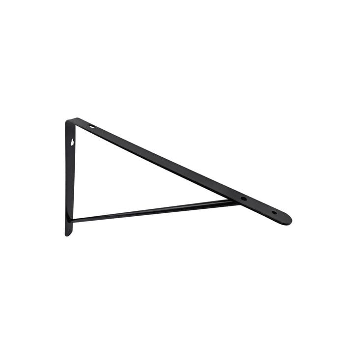 Carinya 300 x 250mm Black Heavy Duty Studio Stayed Bracket