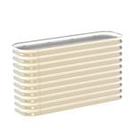 Birdies 6 Small Sizes in 1 740mm High Merino/Paperbark Raised Garden Bed