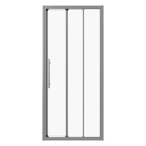 Georgia Square Stacker Door 1000mm Chrome