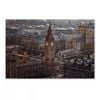 Aerial View Of Big Ben  Print 100% Australian Made 50 x 40cm  (Acrylic)