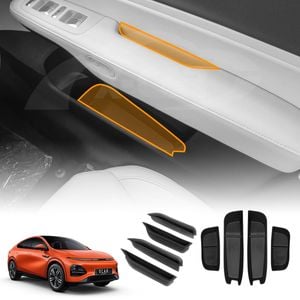 Door Handle & Side Storage Box Tray for Xpeng G6 2024-Onwards Pocket Organizer Accessories Front and Rear Row