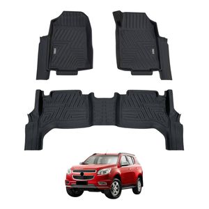 AUSGO Car Floor Mats for Holden Colorado 7 RG Series 2012-2016 All-Weather Floor Liners