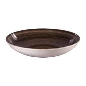 Churchill Coupe Bowls Stonecast Patina Black 248mm 12 Pack