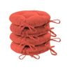 Harbour Housewares Round Dining Chair Seat Cushions - Pack Of 4