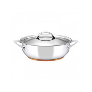 Essteele Per Vita Stainless Steel Saute Pan with Lid 28cm