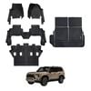 AUSGO 7D Injection Floor Mats & Boot Liner for Lexus GX550 Sports Luxury 2024-Onwards Car Floor Liners Cargo Mat