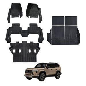 AUSGO 7D Injection Floor Mats & Boot Liner for Lexus GX550 Sports Luxury 2024-Onwards Car Floor Liners Cargo Mat