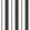 Heritage Stripe Black Wallpaper G68061,10m x 53cm