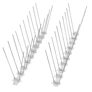 Jack 250 x 110 x 70mm Stainless Steel Pest Control Bird Spike