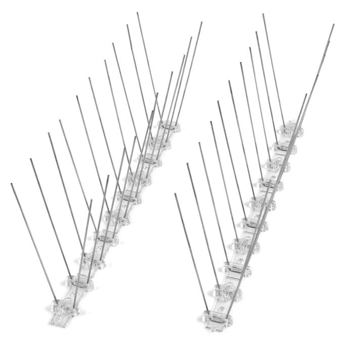 Jack 250 x 110 x 70mm Stainless Steel Pest Control Bird Spike