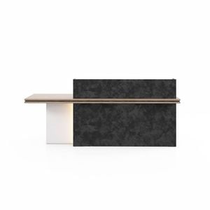 Hera 240CM Reception Desk Counter Desks- Left
