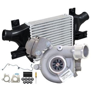Upgrade Billet Turbo Charger With 64mm Intercooler And Genuine Oil Feed Pipe For Mitsubishi Asx 4n13 1.8l 1515a185