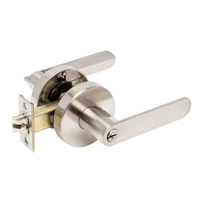 Zanda 175mm Brushed Nickel Sceptre Entrance Set