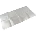 Cal Custom Heat Solutions Aluminium Silica Adhesive Backed Heat Shield - 12" x 24" - CAL-H1357AL