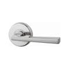 Lockwood 63mm Satin Chrome Velocity Hakea Passage Leverset