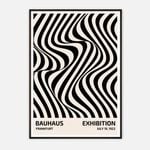 Galrie Bauhaus 1923 Exhibition Poster Art Print Modernist Design, Black Frame, 70 x 100cm (28 x 40inch)