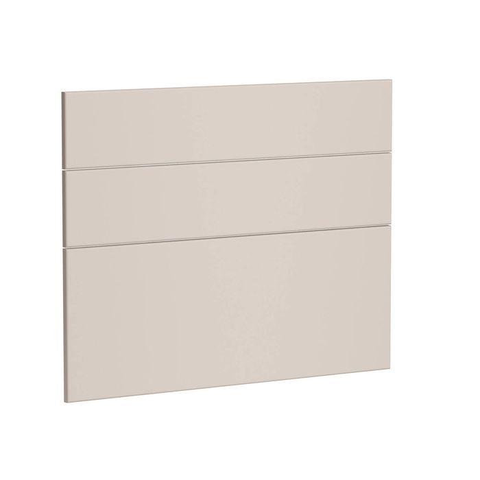 Kaboodle 900mm Cannellini Modern 3 Drawer Panels