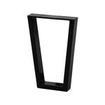 RapidHome 30 x 45 x 6cm Black Santos Steel Tube Bench Seat Furniture Leg