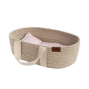 Living Textiles Doll Moses Basket