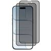 2 Pack MEZON Apple iPhone 17 Air (6.5") Privacy Anti-Spy Fingerprint Unlock Tempered Glass