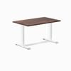 Desky Fixed Height American Rustic Pine Softwood Desk 120x75cm White Leg