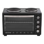 Maxim KitchenPro 30L Oven w/ Hot Plates