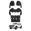 AUSGO 3-Row Set 7D Injection Floor Mats For Toyota LandCruiser 200 Series LC200 GX / GXL 2012-2021 Car Floor Liners Cargo Mat