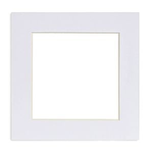 Picture Photo Mount - To Fit Frame Size 8 x 8" for Image Size 6 x 6"