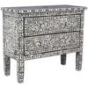Mother of Pearl Chic Mother of Pearl Swirl Artisan Crafted Chest