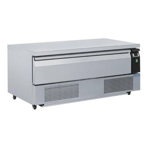 Polar U-series Single Drawer Counter Fridge Freezer 3xgn - Under Bench Freezers (da995-a)