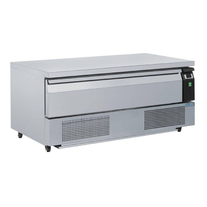 Polar U-series Single Drawer Counter Fridge Freezer 3xgn - Under Bench Freezers (da995-a)