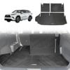 AUSGO Boot Liner for Toyota Kluger 2021-Onwards 3-Piece Set Cargo Trunk Mat Boot Mat