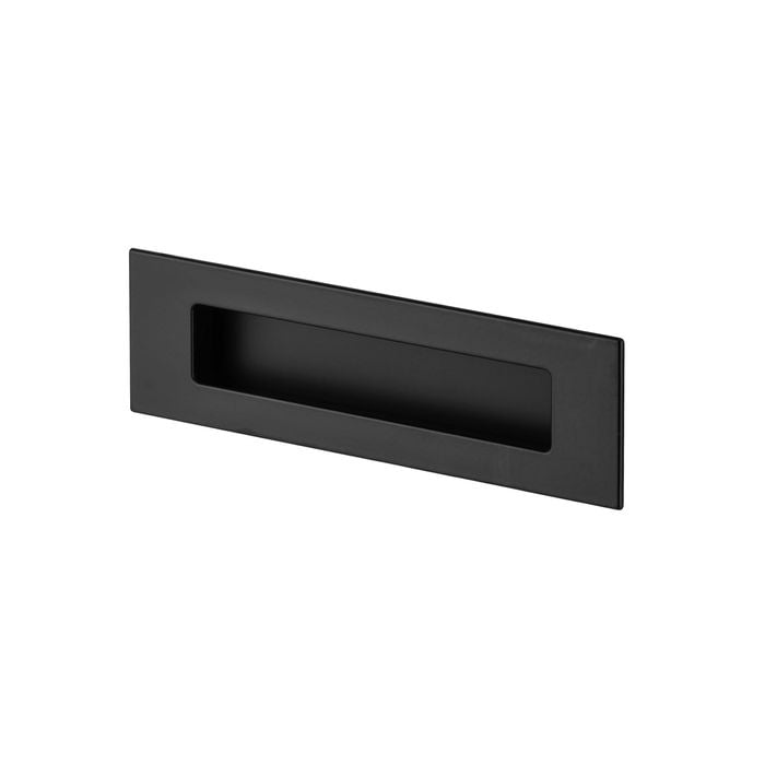 Sylvan 160mm Black Flush Pull - Black