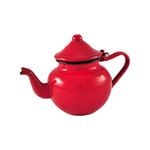 Urban Style Enamelware 700ml Teapot w/ Handle Large - Red