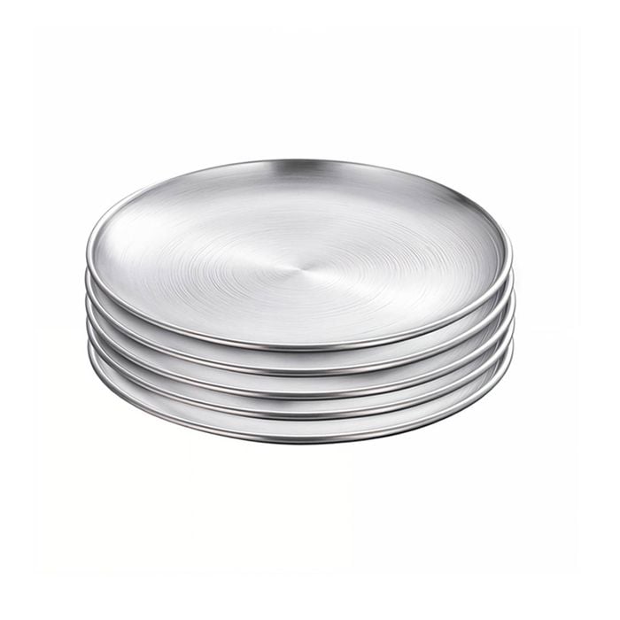 SOGA 26cm Grilling Plate Silver Stainless Steel