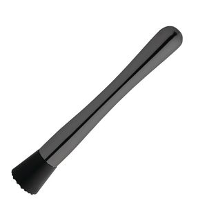 Olympia Cocktail Muddler Gunmetal Stainless Steel Professional Bartending Tool 212 X 34mm