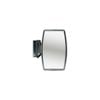 Oversized Stainless Steel Clamp-On Side Mirror, 116mm x 75mm Glass, Quarter Vent Mount