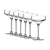 6pc Krosno Cocktail Glasses Crystalline Glass 290ml Capacity Set