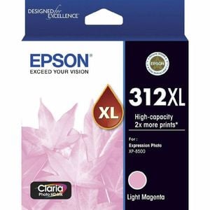 Epson GENUINE Epson 312XL Light Magenta Ink Cartridge Toner XP-8500 XP-15000 T183692