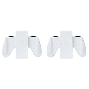 2PK PowerA Nintendo Switch Gaming Joy-Con Comfort Grip - White
