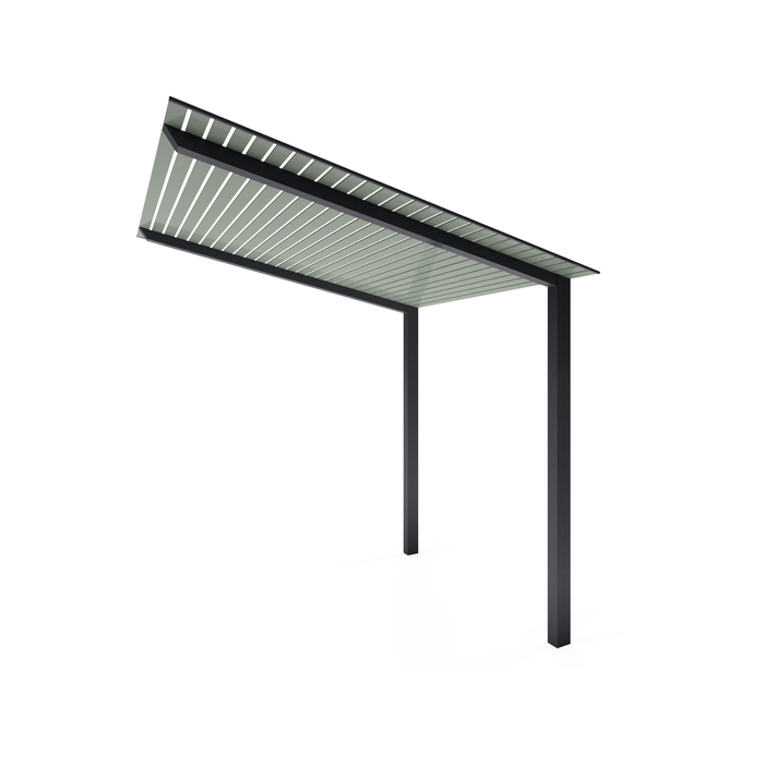 Exterior Life 5.0m Hollywood Monument/Woodland Grey Pergola
