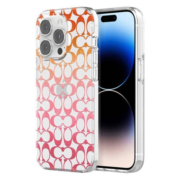 Coach Protective Signature C Case (suits Iphone 14 Pro) – Pink