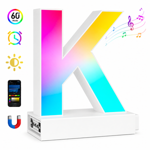 MAGNETIC LED LIGHT LETTER K