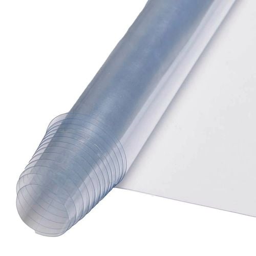 Crystal Clear PVC film - table coverings, awnings, blinds.