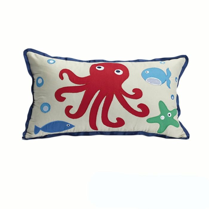Jiggle & Giggle Sea Creature Oblong Filled Cushion