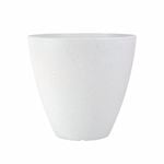 Northcote Pottery 30cm White Terrazzo Look Self Watering Pot