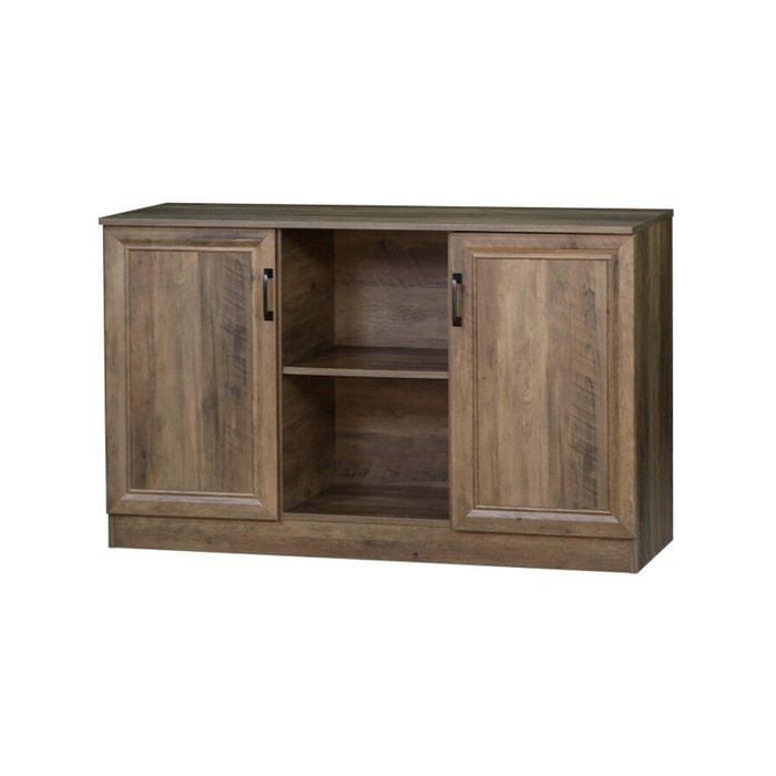 Maestro Furniture Cairo Wooden 2-Door Sideboard Buffet Unit Storage Cabinet Rustic Oak