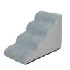 BingoPaw 4-Steps Dog Ramp High Density Foam Pet Stair